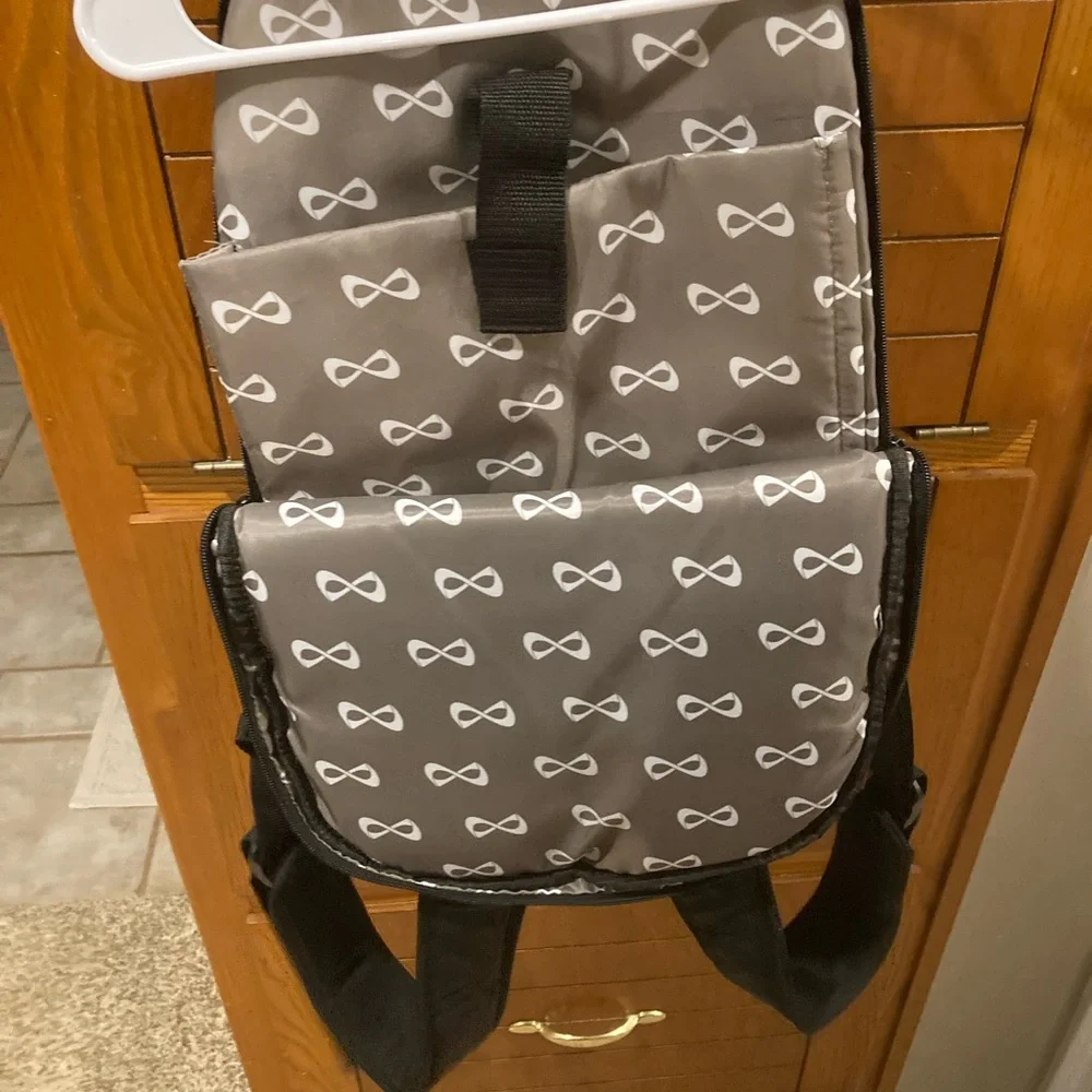 NFINITY Black Backpack with white Logo - Picture 9 of 13